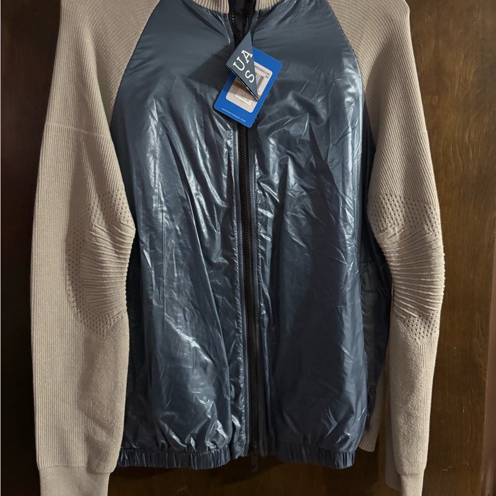 Under Armour Men's Blue and Gray Jacket